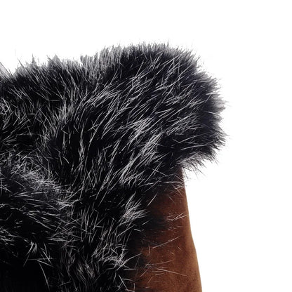 Fur Boots Women Snow Warm Shoes Women Boots