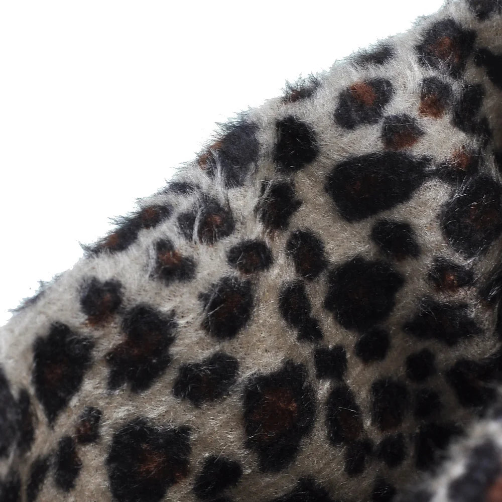 New Women's Boots Fashionable Leopard Print