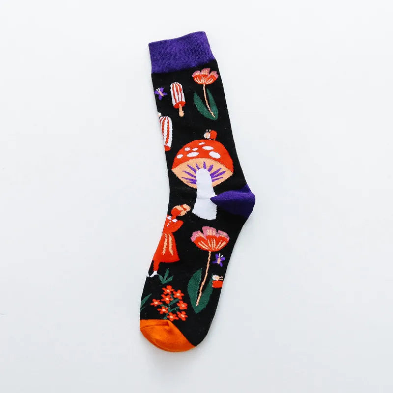 27 Kinds Spring Style Funny Socks