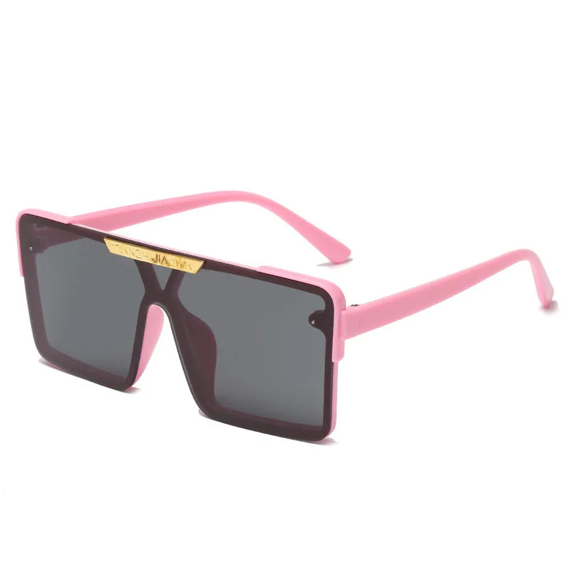 Classic Square Oversized Frame Sunglasses Designer Sun Glasses for Girls Boys