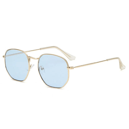 Vintage Metal Men Sunglasses Brand Designer Sun Glasses Women Female Classic Driving Eyewear Uv400 Oculos De Sol Masculino