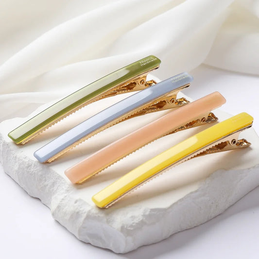 1pcs  8cm Long Duckbill Hairclip Hairpins Hair Clip Cute Colorful Hair Accessories