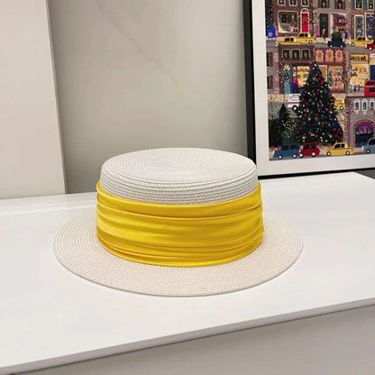 5cm brim summer straw hat