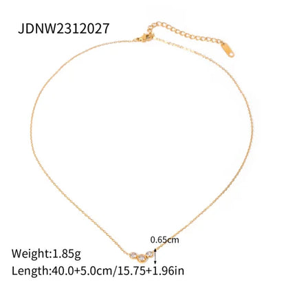 Youthway New Pattern Stainless Steel Rice Bead Chain Ring Bracelet 18K Gold Plated Fashion Jewelry for Women Gift