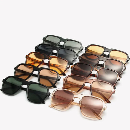 DYTYMJ Classic Oversized Sunglasses Women Driving Square Eyewear Men Luxury Brand Glasses Women Big Frame Lentes De Sol Mujer