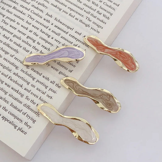 5.5cm Japanese Style Hairclip Side Clip Hairpin Vintage Fine Duckbill Barrettes for Girls and Women Hair Accessories Headwear