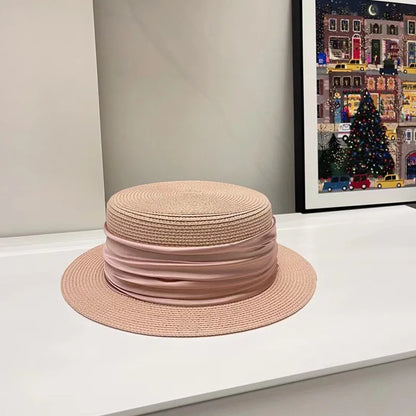 5cm brim summer straw hat