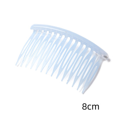 8cm Leapord Hair Comb Small Hair Clips Headwear for Thin Hair  Accessories for Women Fashion Plastic Hairpin 8cm Long