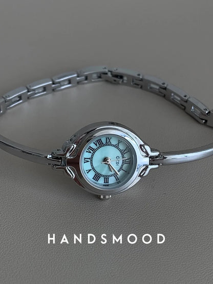 Blue Romantic 2024 Multi-style Women's Quartz Watch Waterproof Alloy Strap Bracelet High Quality Bracelet Clock Girl Lover Gift