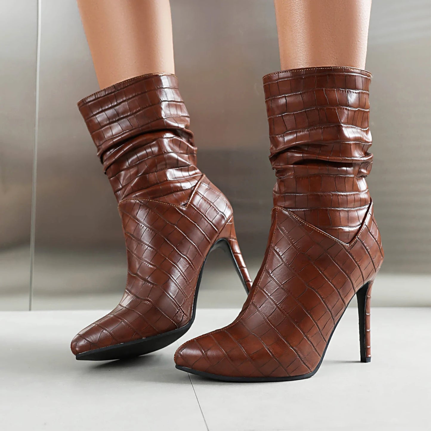 Sexy Mid Length Fashion Boots Women's Boots