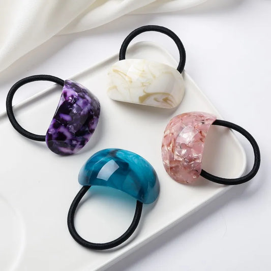 Stainless Steel Square Hair Tie: Fashionable and elegant design