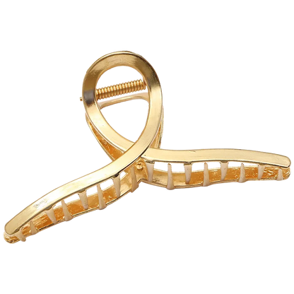 Metal Shell Geometric Hair Claws Clamps Metal Hair Crabs Moon Shape Hairpins Solid Color Clip Women Korean Hair Accessories