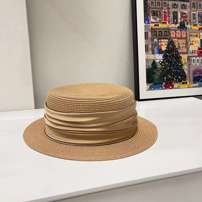 5cm brim summer straw hat