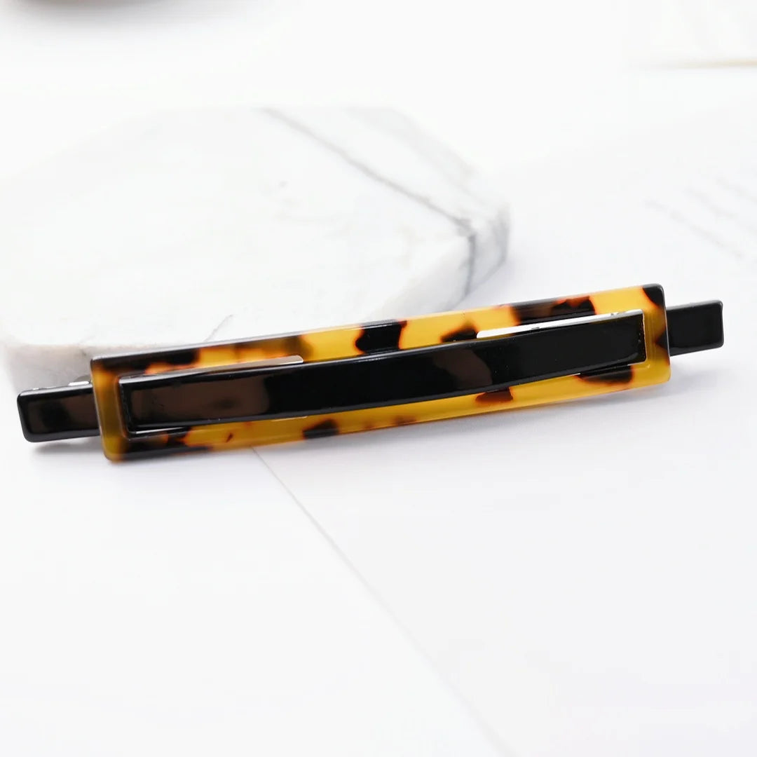 Acetate Hair Clips Barrettes French Clips for Girls and Women Spring clip for the back side of head Hair Accessories