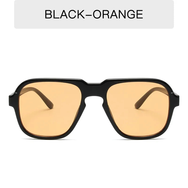 DYTYMJ Classic Oversized Sunglasses Women Driving Square Eyewear Men Luxury Brand Glasses Women Big Frame Lentes De Sol Mujer