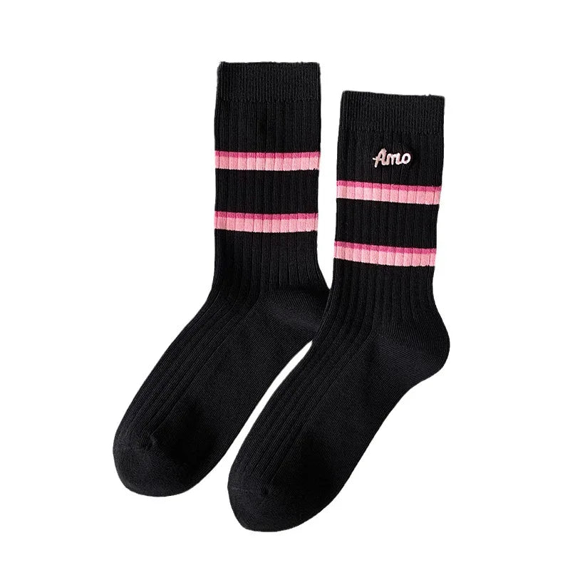 New Rose Red Socks Women's