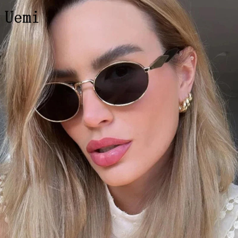 2025 New Oval Sunglasses for Women Men Fashion Design Outdoor Sun Glasses UV400 Frame