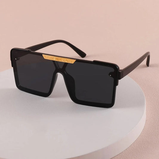 Classic Square Oversized Frame Sunglasses Designer Sun Glasses for Girls Boys