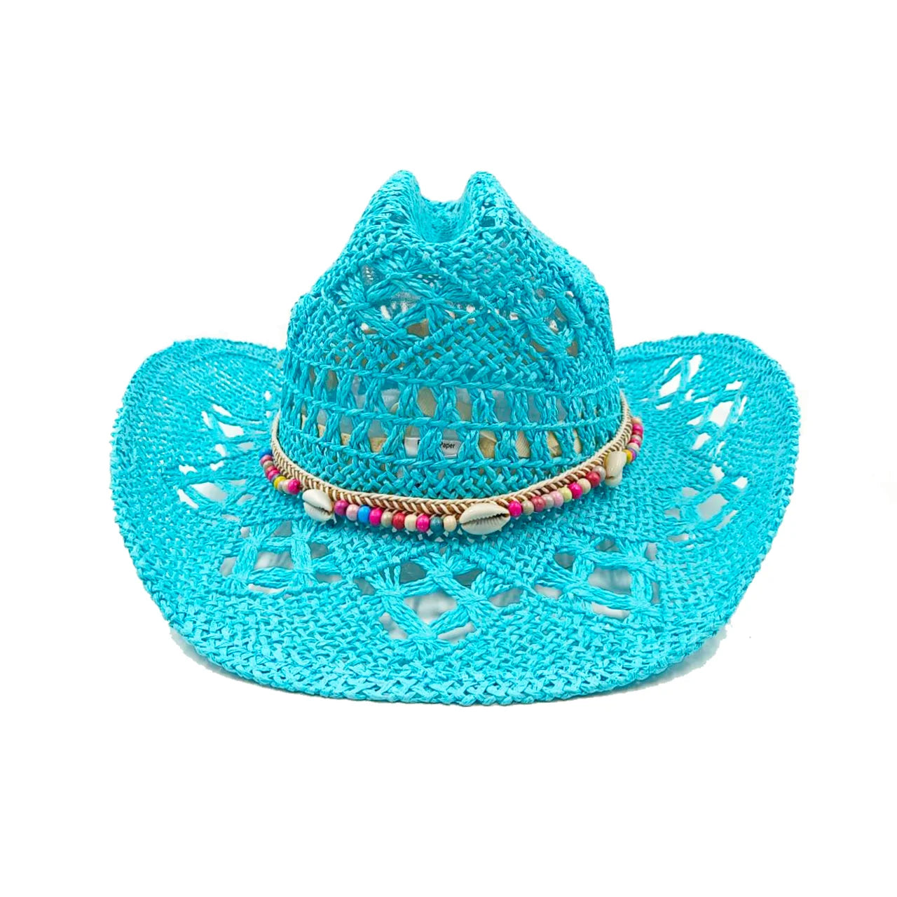 Corn Husk Material Cowboy Straw Hat Panama Visor Women's Elegant Western Cowboy Hat Men's  sombrero