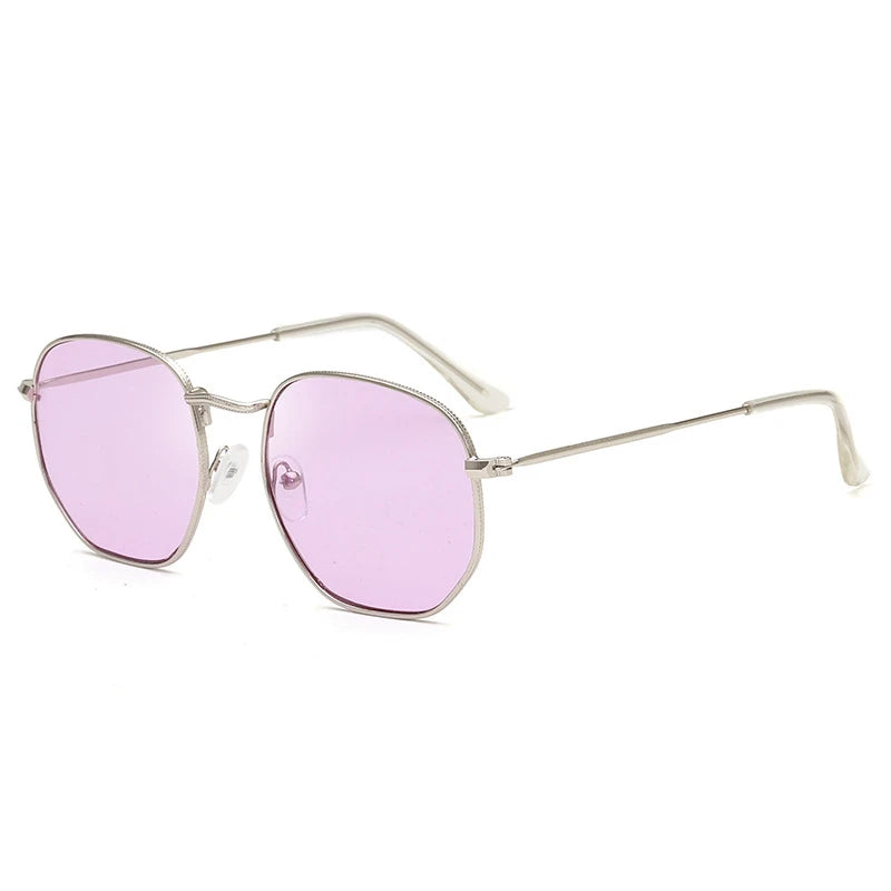 Vintage Metal Men Sunglasses Brand Designer Sun Glasses Women Female Classic Driving Eyewear Uv400 Oculos De Sol Masculino