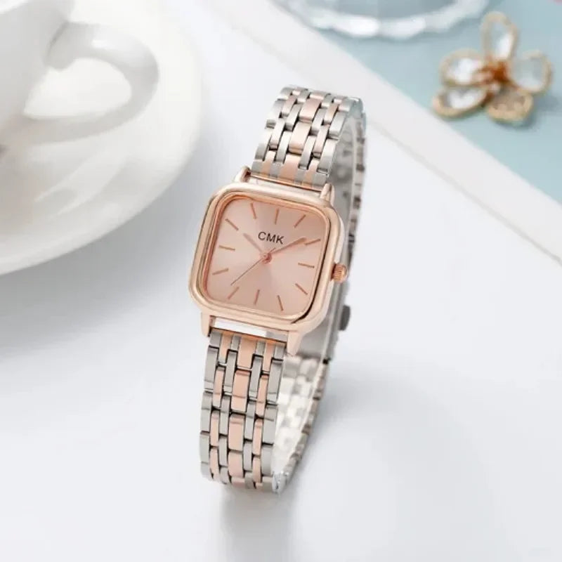 Top Brand Luxury Women Watch Fashion Steel Belt Ladies Quartz Wristwatch Montre Femme Beautiful Gifts Watches Dropshipping