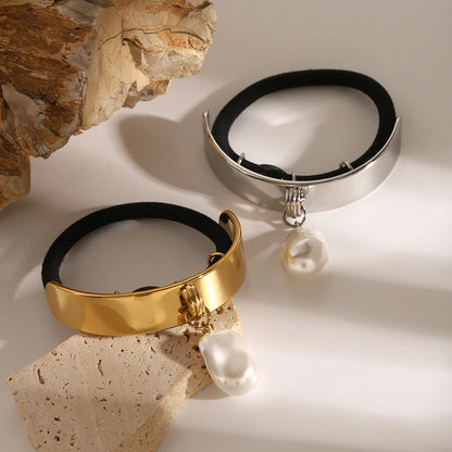 Shiny, Waterproof Stainless Steel Hair Tie: A Stylish and Durable Choice