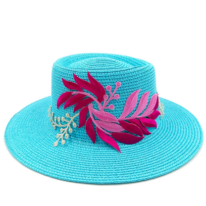 5cm brim summer straw hat