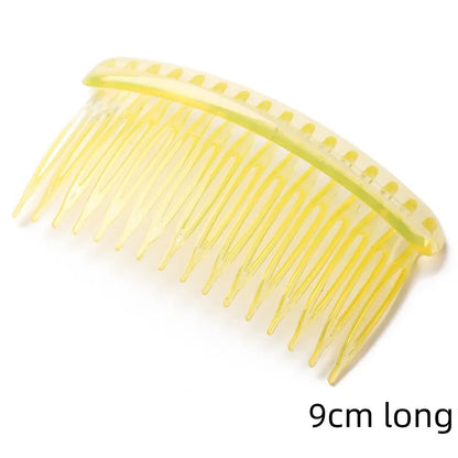 8cm Leapord Hair Comb Small Hair Clips Headwear for Thin Hair  Accessories for Women Fashion Plastic Hairpin 8cm Long