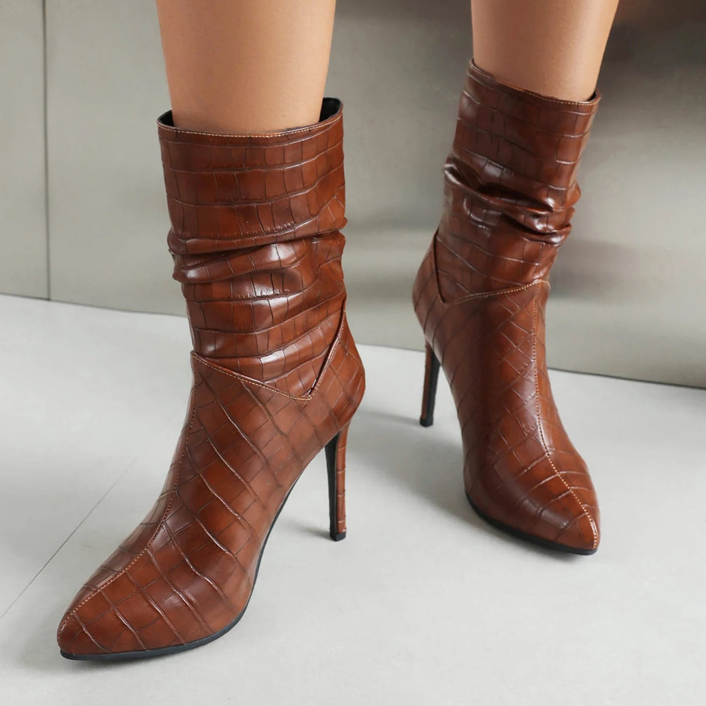 Sexy Mid Length Fashion Boots Women's Boots